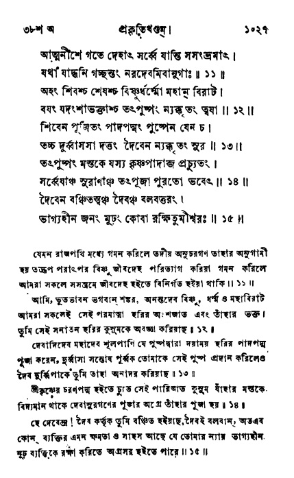 ব্রহ্মবৈবর্ত্তপুরাণ পৃষ্ঠা নং-১০২৭