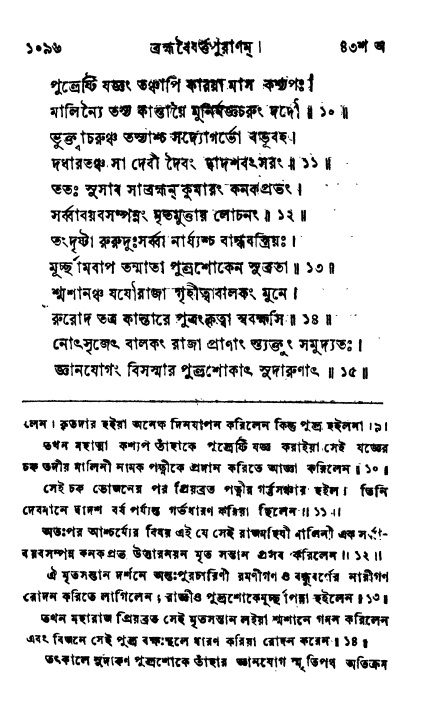 ব্রহ্মবৈবর্ত্তপুরাণ পৃষ্ঠা নং-১০৯৬