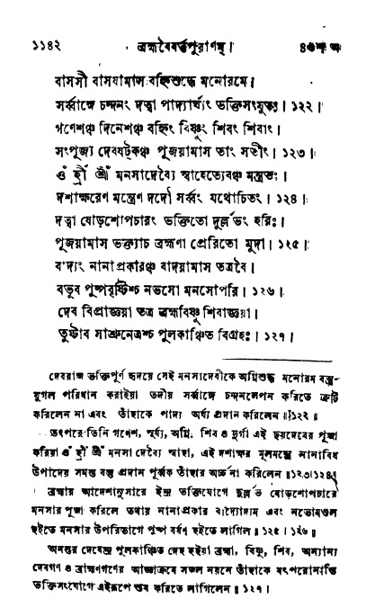 ব্রহ্মবৈবর্ত্তপুরাণ পৃষ্ঠা নং-১১৪২