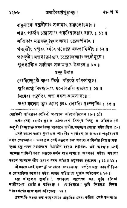 ব্রহ্মবৈবর্ত্তপুরাণ পৃষ্ঠা নং-১২৮৮