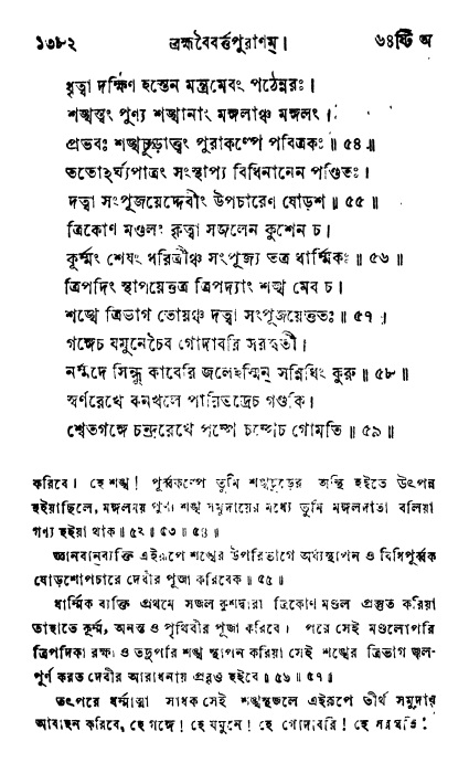 ব্রহ্মবৈবর্ত্তপুরাণ পৃষ্ঠা নং-১৩৮২