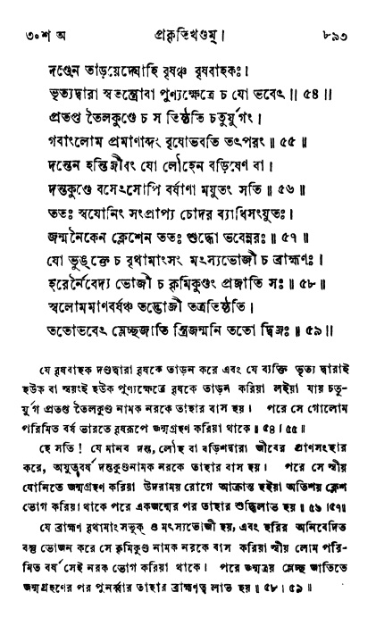 ব্রহ্মবৈবর্ত্তপুরাণ পৃষ্ঠা নং-৮৯৩