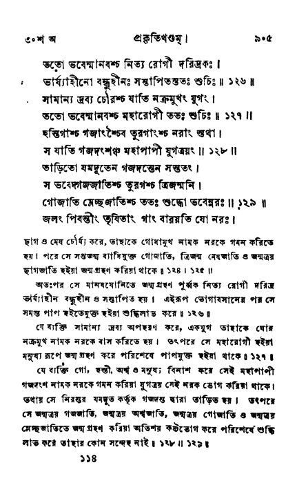 ব্রহ্মবৈবর্ত্তপুরাণ পৃষ্ঠা নং-৯০৫