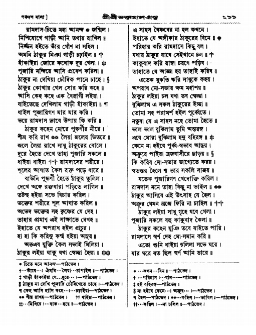  শ্রীশ্রী ভক্তমাল গ্রন্থ পৃষ্ঠা নং- ২১১