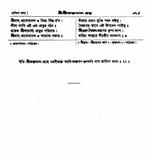  শ্রীশ্রী ভক্তমাল গ্রন্থ পৃষ্ঠা নং- ৩২৫