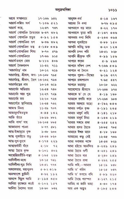 শ্রীচৈতন্য চরিতামৃত, আদিলীলা-  পৃষ্ঠা নং-১০১১
