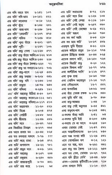 শ্রীচৈতন্য চরিতামৃত_ অন্ত্যলীলা- পৃষ্ঠা নং- ৮৬৯