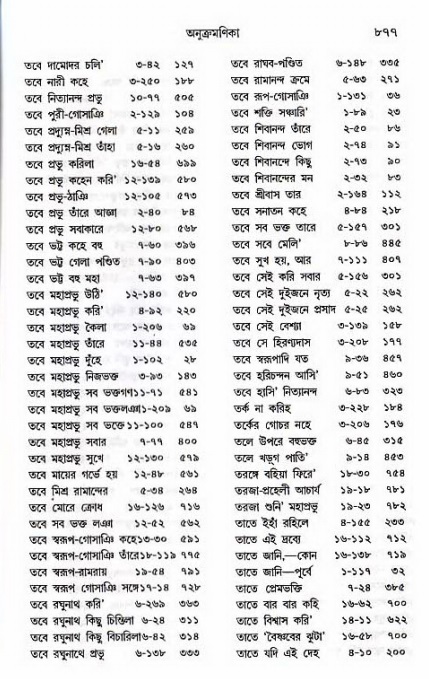 শ্রীচৈতন্য চরিতামৃত_ অন্ত্যলীলা- পৃষ্ঠা নং- ৮৭৭