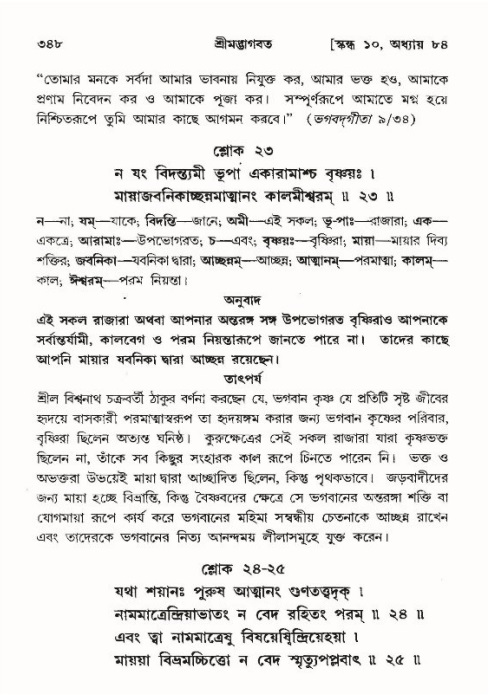 শ্রীমদ্ভাগবত, ১০ম স্কন্ধ-৪র্থ ভাগ পৃষ্ঠা নং- ৩৪৮