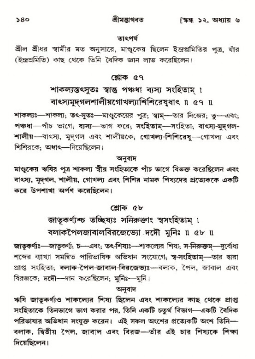  শ্রীমদ্ভাগবত, ১২শ স্কন্ধ- পৃষ্ঠা নং-১৪০ 