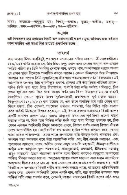  শ্রীমদ্ভাগবত, ২য় স্কন্ধ-পৃষ্ঠা নং- ৩৩ 