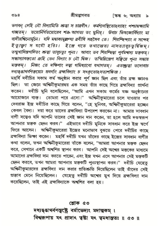 শ্রীমদ্ভাগবত, ৬ষ্ঠ  স্কন্ধ-পৃষ্ঠা নং- ৩৯৪